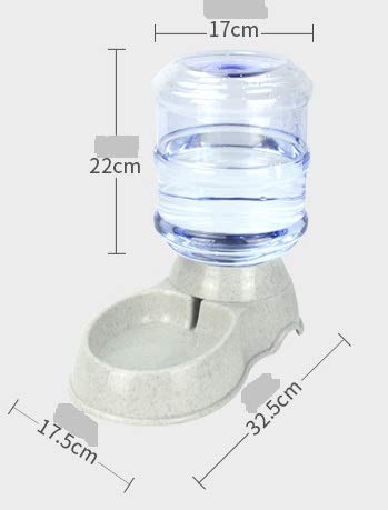 Automatic Pet Water & Food Dispenser – 3.5L Gravity Feeder